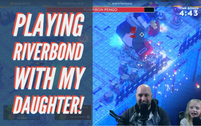 First Time Streaming With My Daughter!