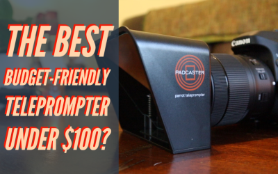 The Best Teleprompter Under $100? – Parrot Padcaster V2 Teleprompter Review!