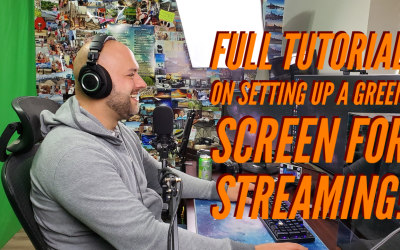 How To Setup a Green Screen For Streaming!