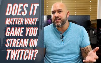 Does It Matter What Game You Stream on Twitch?