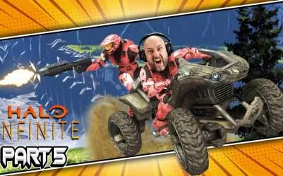 We take on Chak ‘Lok and show him who’s boss – Halo Infinite Campaign Boss Fight