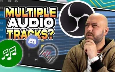 How To Setup/Separate Multiple Audio Tracks in OBS Studio
