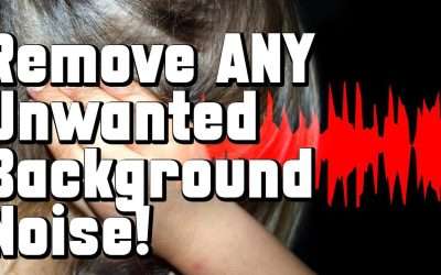 Remove ALL Background Noise From Your Videos Except Your Voice!