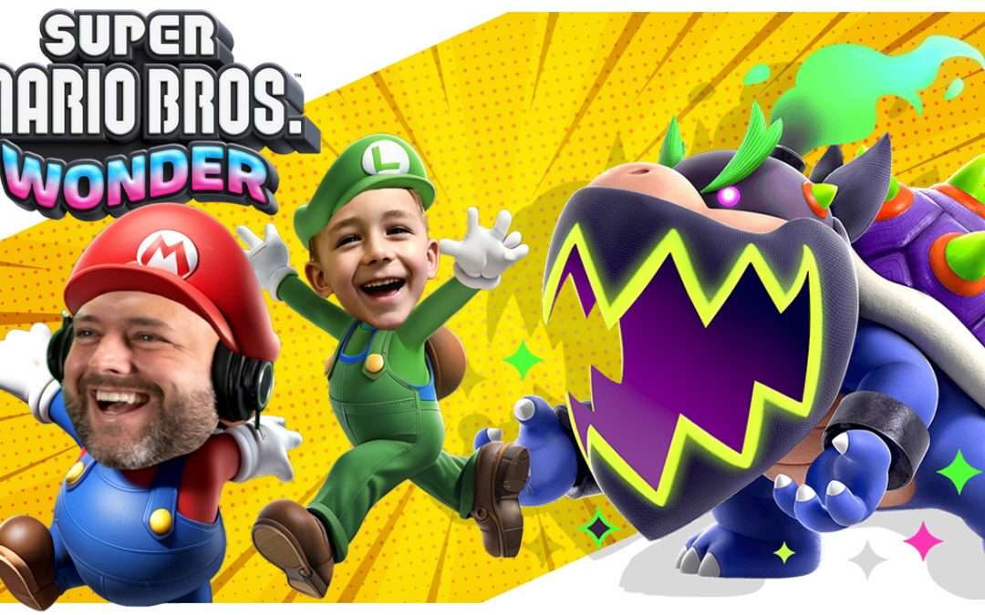 Super Mario Bros Wonder | Father-Son Gameplay Fun!
